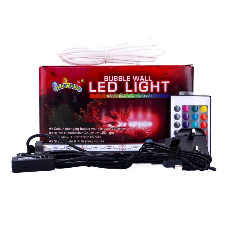 Fish R Fun Bubble Wall with LED Light & Remote