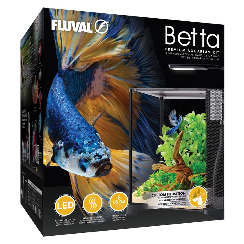 Fluval Betta LED Glass Aquarium 22.7L