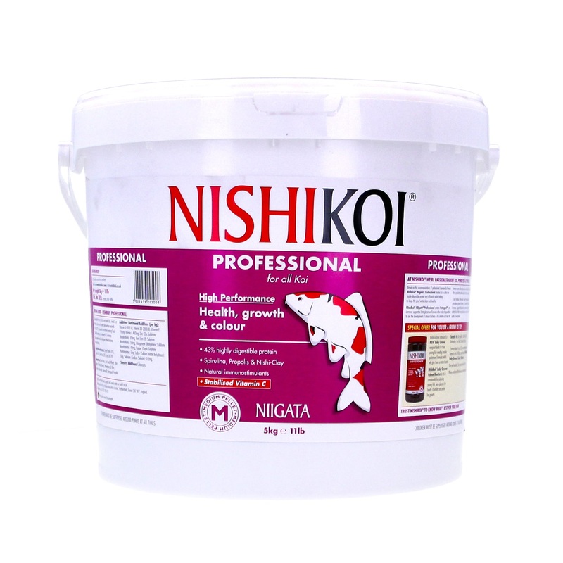 Nishikoi Niigata Medium Pellet 5Kg - 205L