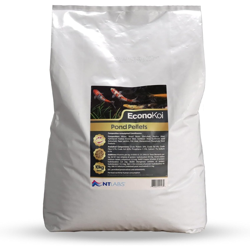 NT Labs EconoKoi Pond 10kg 6mm Pellets