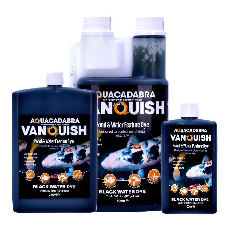 Vanquish Pond Water Feature Dye Black
