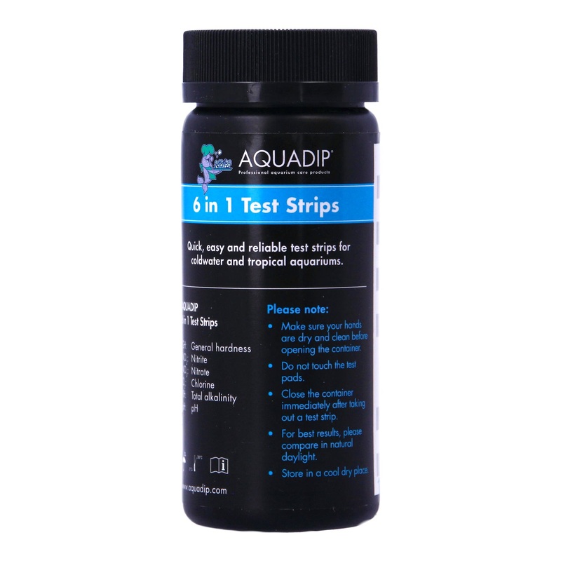 Aquadip 6 in1 Test Strips x 50
