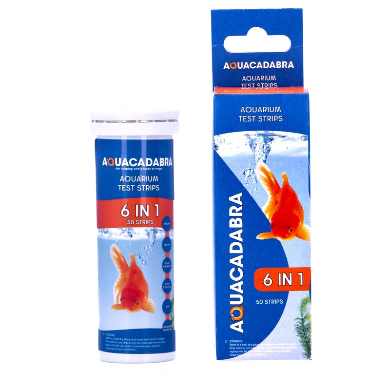 Aquarium 6 in 1 50 Strips Nitrate Nitrite Test Kit