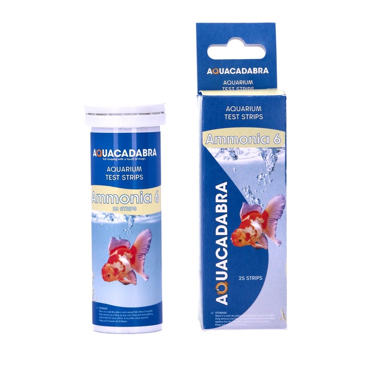 Aquarium Ammonia 6, 25 Strips Water Test Kit