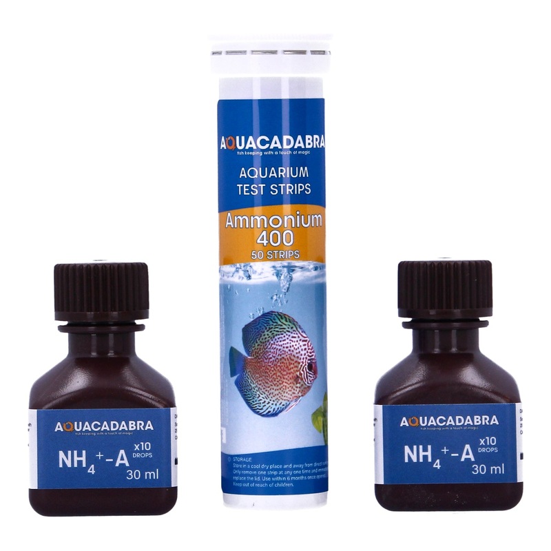 Aquarium Ammonium 400, 50 Strips Water Test Kit