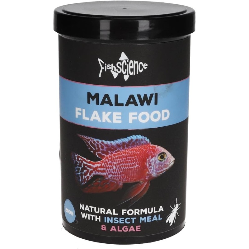 Fish Science Malawi Flake 50g 100g 200g Fish Tank Cichlid Food African Rift