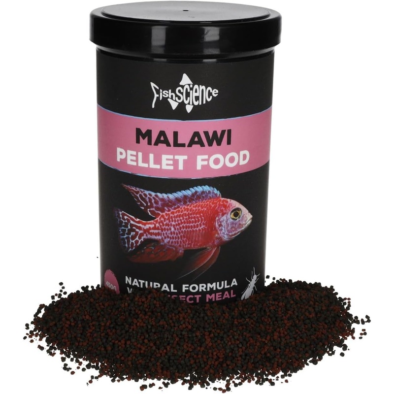 Fish Science Malawi Pellet 115g and 450g Aquarium Fish Food FishScience