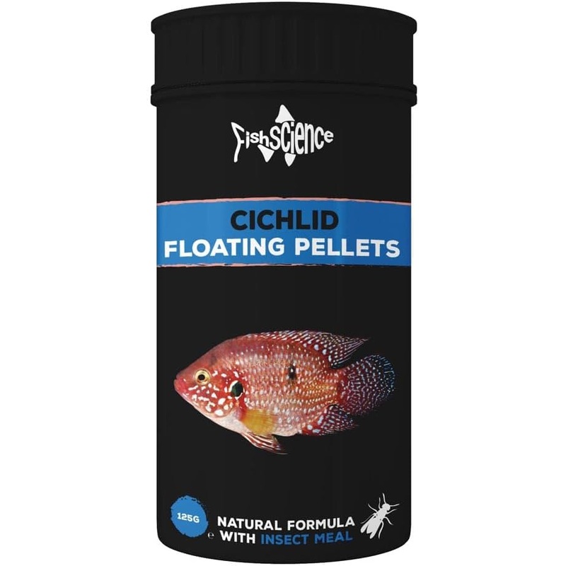 Fish Science Worms & Insect Cichlid Floating Pellets