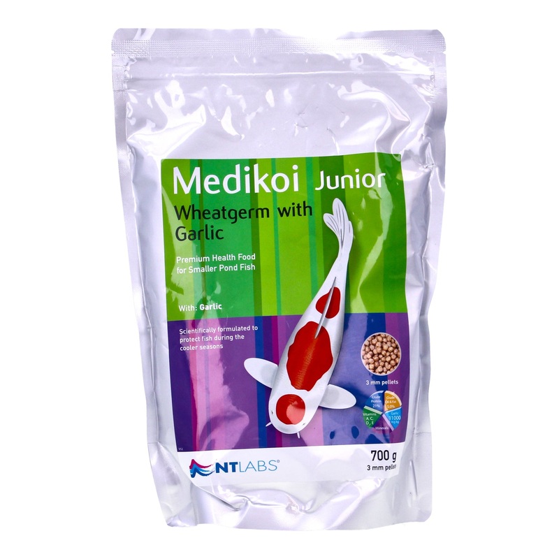 NT Labs Medikoi 3mm Junior Wheatgerm & Garlic Food 700g