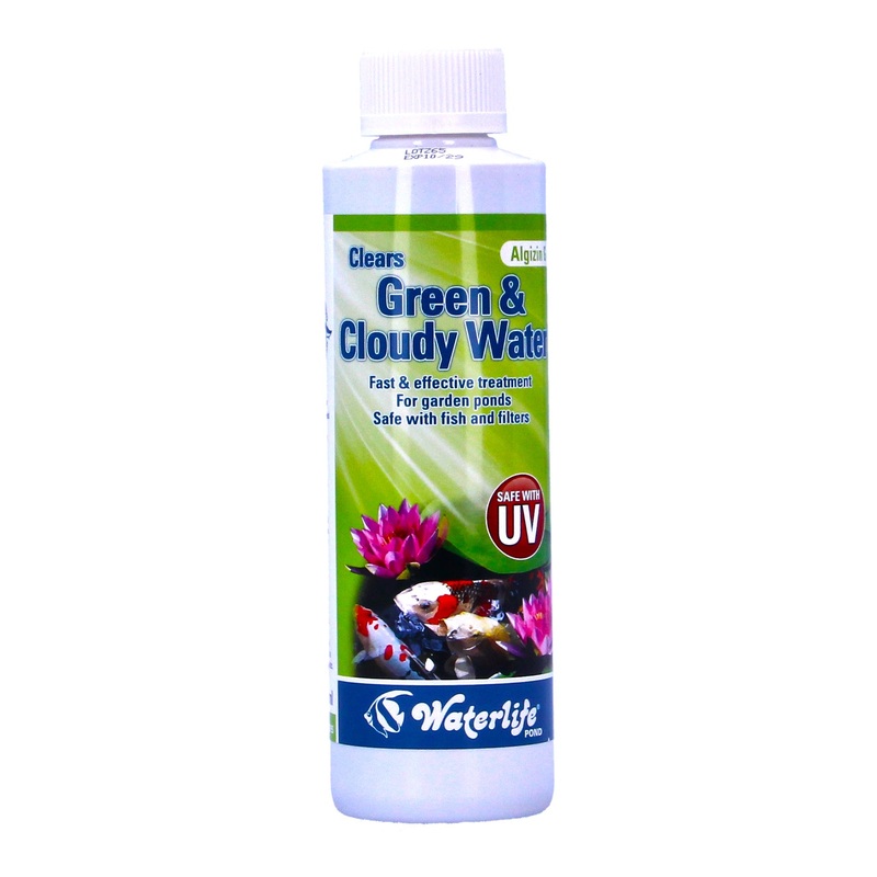 WaterLife Algizin G Pond Algae Green Cloudy Water Control 250ml
