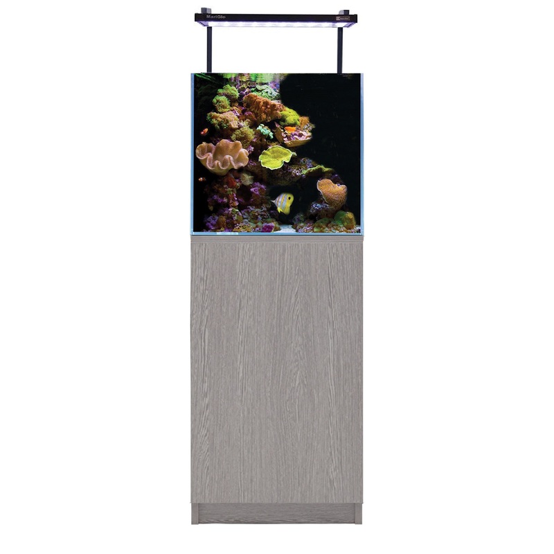 Aqua One MiniReef 90 Marine Tank & Grey Cabinet