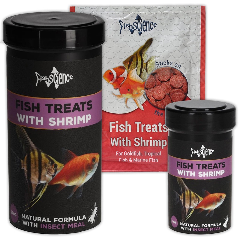 FishScience Fish Treats with Shrimp