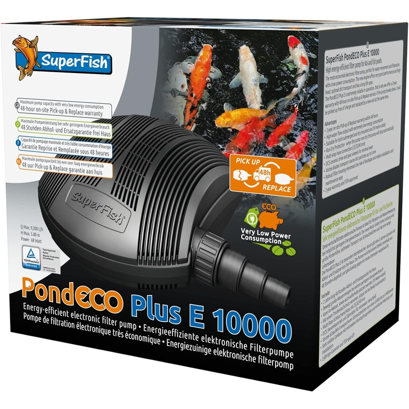 SuperFish Pond Eco Plus 10000 9200L/h 68W