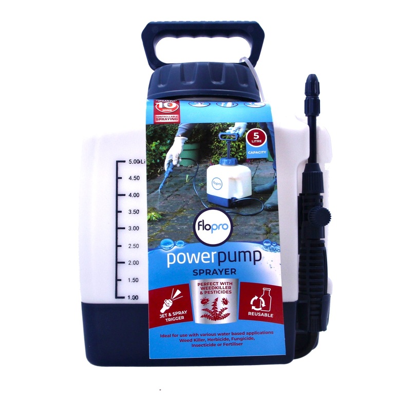 FloPro Garden Pressure Hand Pump 5L Sprayer