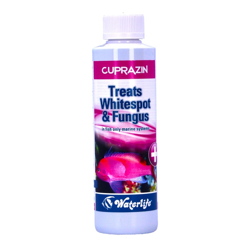 WATERLIFE CUPRAZIN 250ML MARINE WHITESPOT TREATMENT