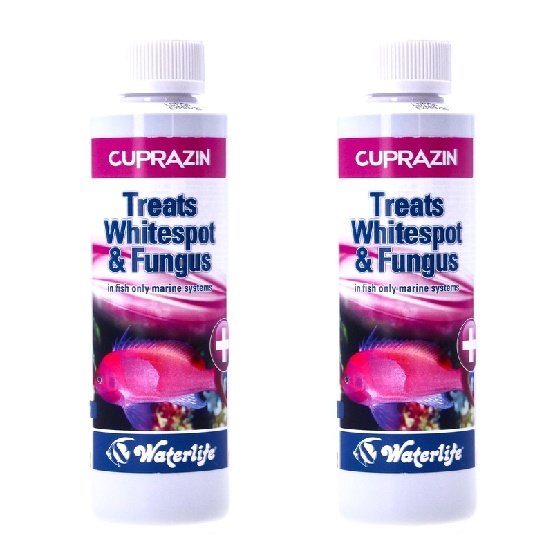Waterlife Cuprazin Marine Whitespot Fish Treatment Additive