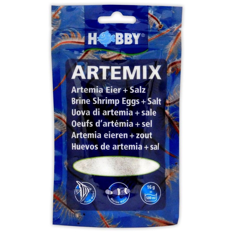 Hobby Artemia (Brineshrimp) Eggs and Salt