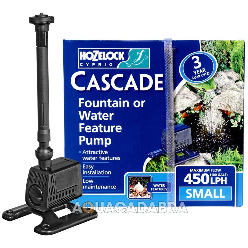 Hozelock Cascade 450 Pond Fountain Pump