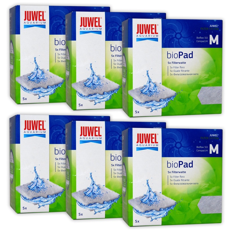 Juwel bioPad M (Compact / Bioflow 3.0) Filter Floss x6 - 88049