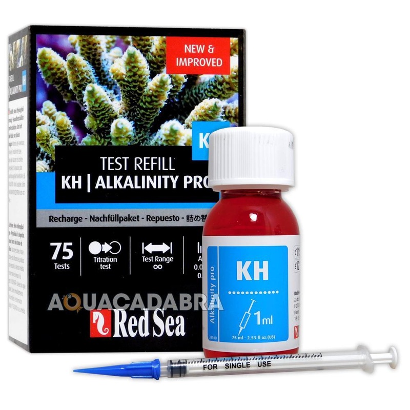 Red Sea KH/Alkalinity Pro - Test Kit Refills (75 tests)