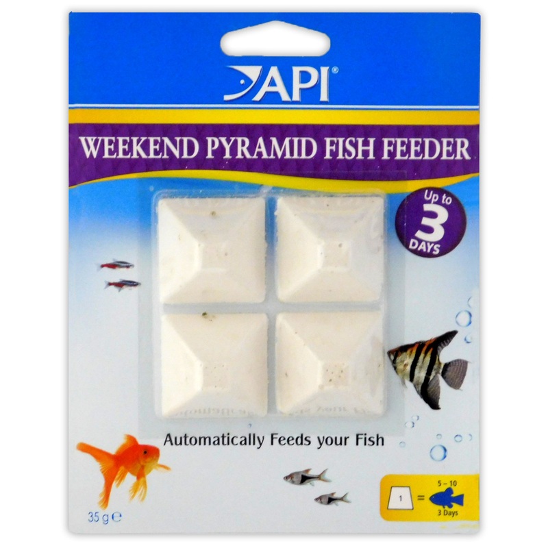 API 3 Day Pyramid Fish Feeder