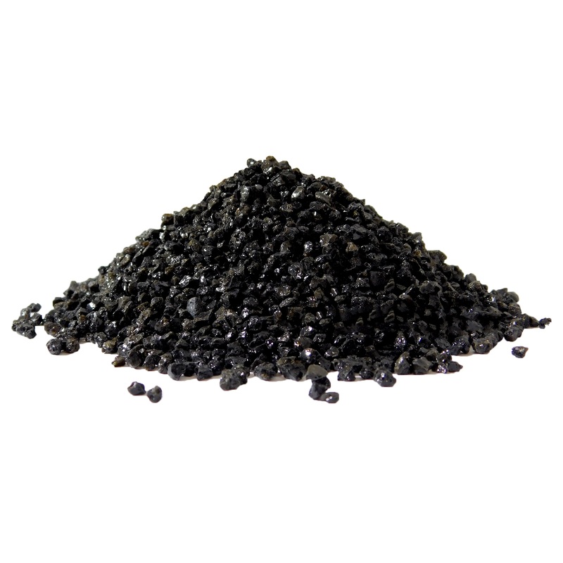 Black Glass Gravel 25Kg