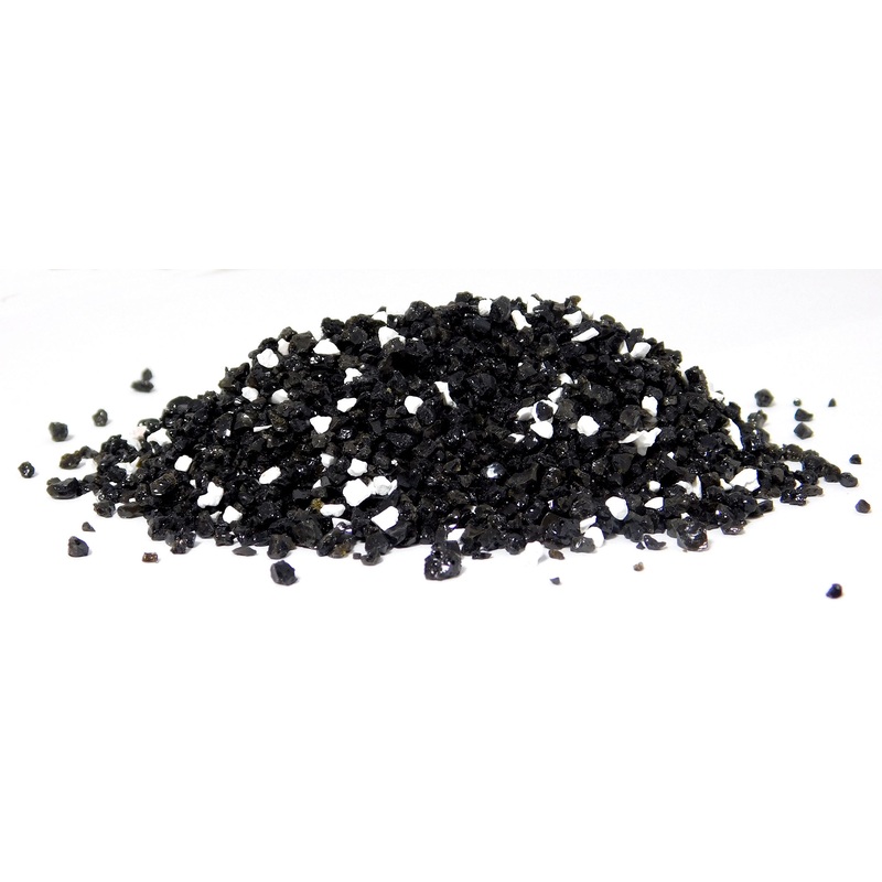 Black & White Glass Gravel 25kg