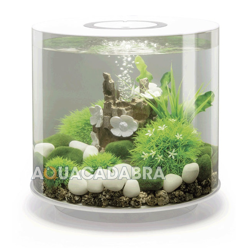 biOrb Tube 15L LED Aquarium | Black/White