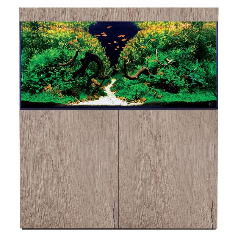 D-D Aqua-Pro Freshwater 1200 Tank & Cabinet (Natural Oak)