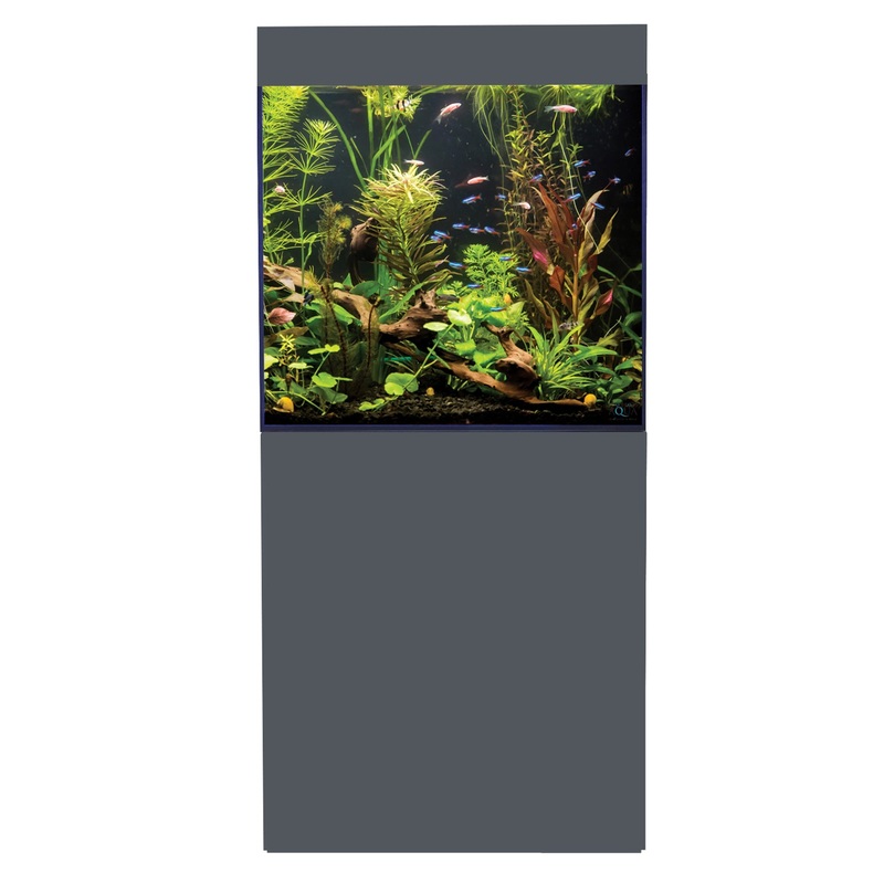 D-D Aqua-Pro Freshwater 600 CUBE Tank & Cabinet (Matt Anthracite)