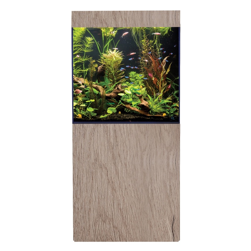 D-D Aqua-Pro Freshwater 600 CUBE Tank & Cabinet (Natural Oak)