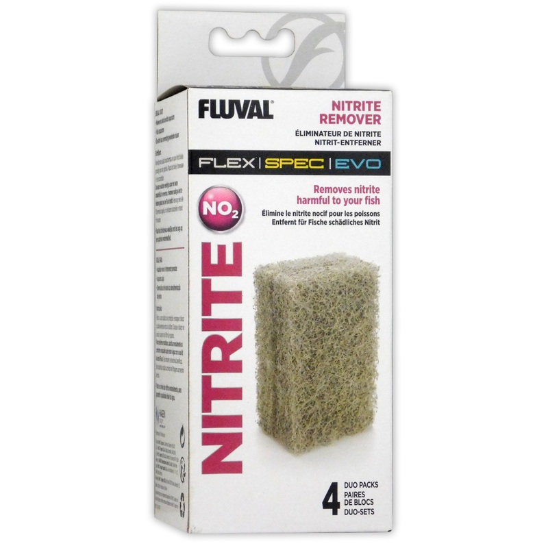 Fluval Nitrite Remover Foam - 4x Duo Packs