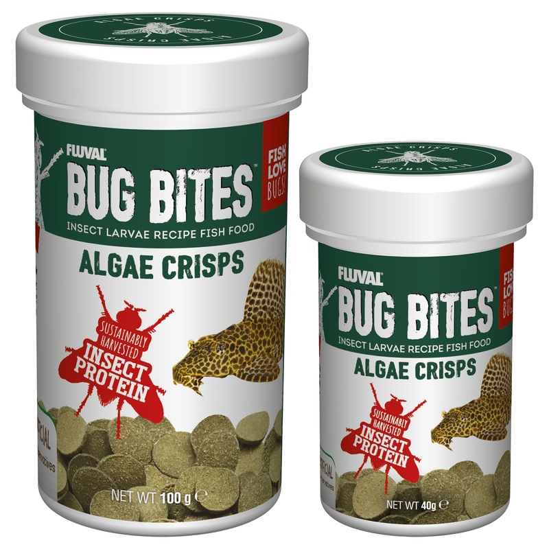 Fluval Bug Bites Algae Crisps Wafers