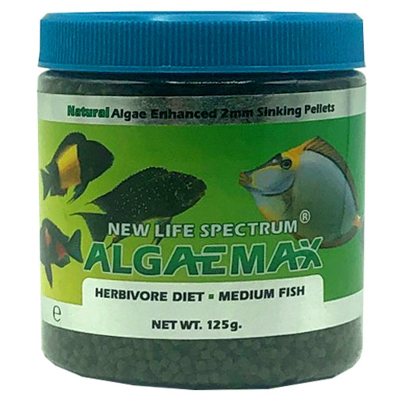 Spectrum AlgaeMax Medium 2mm Pellets, 125g