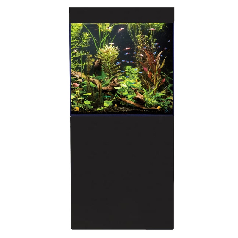 D-D Aqua-Pro Freshwater 600 CUBE Tank & Cabinet (Satin Black)