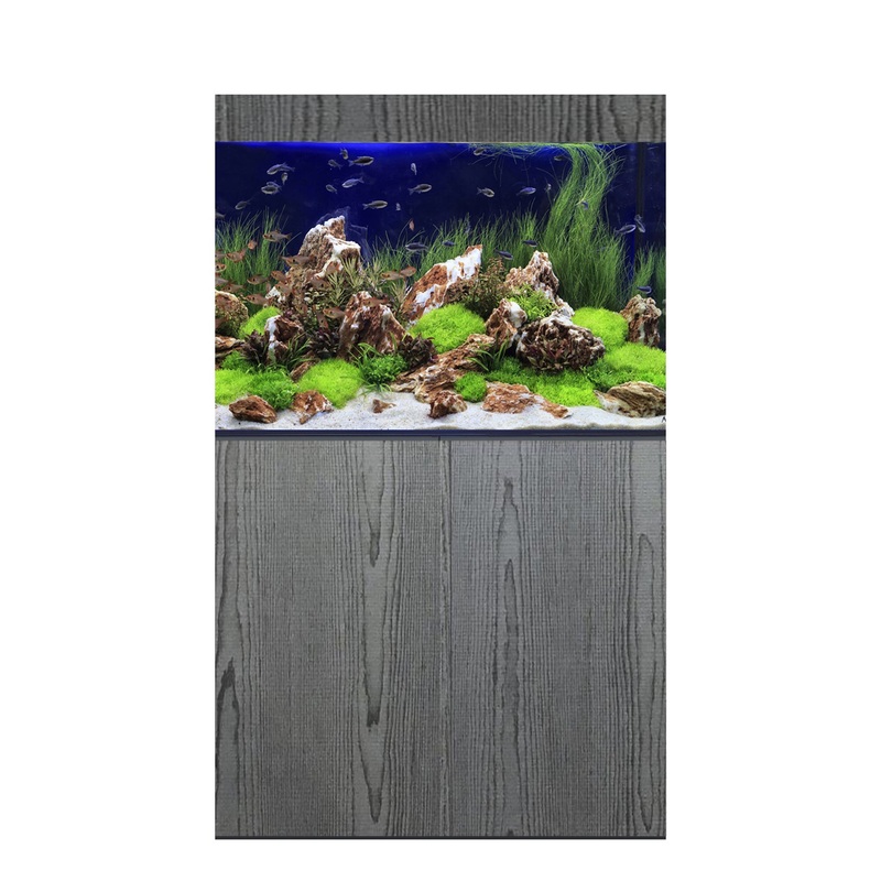 D-D Aqua-Pro Freshwater 900 Tank & Cabinet (Carbon Oak)