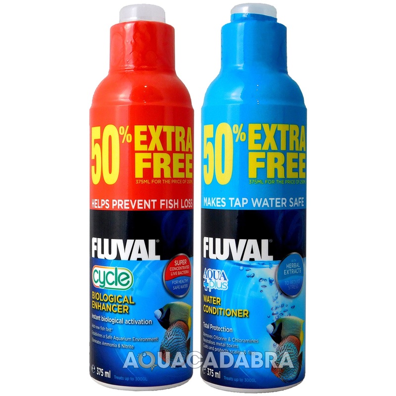 Fluval Aqua Plus & Cycle 250ml 50% Extra (375ml)