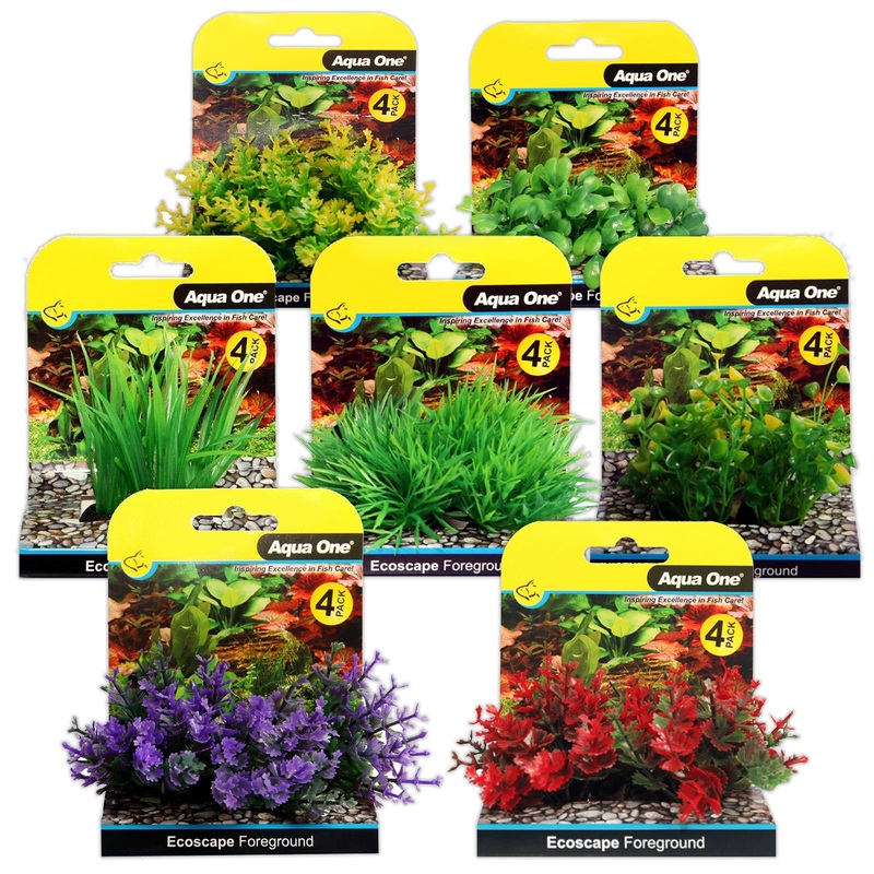 Aqua One Ecoscape Plastic Aquarium Plants