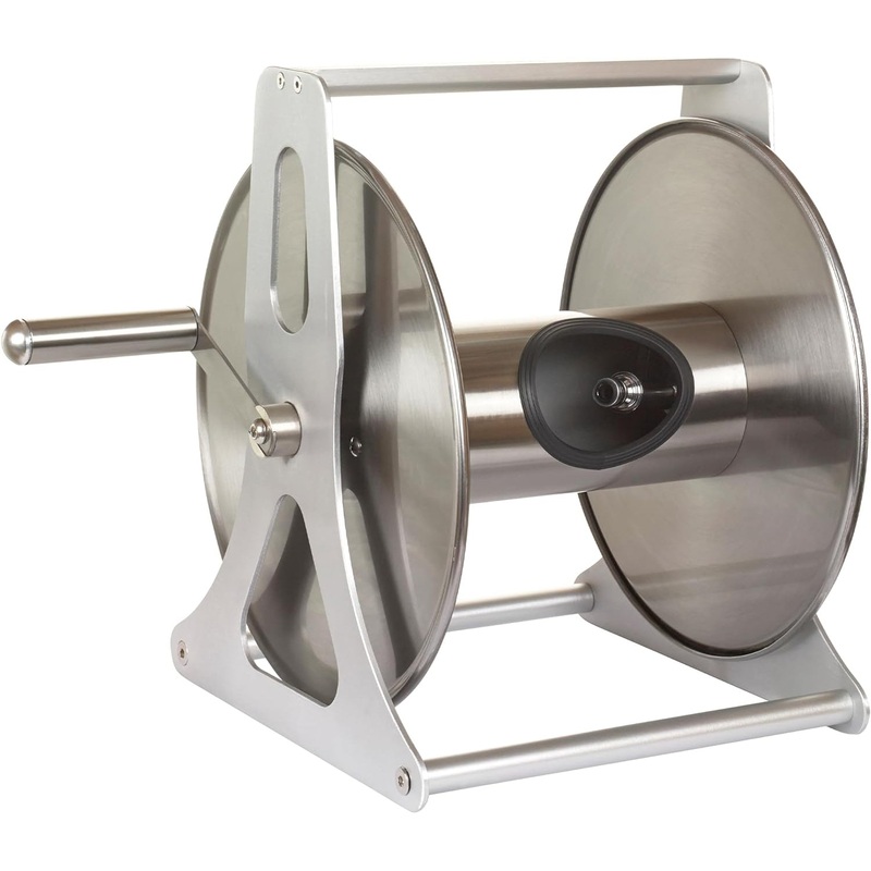 FloPro Stainless Steel Hose Reel 45m Capacity