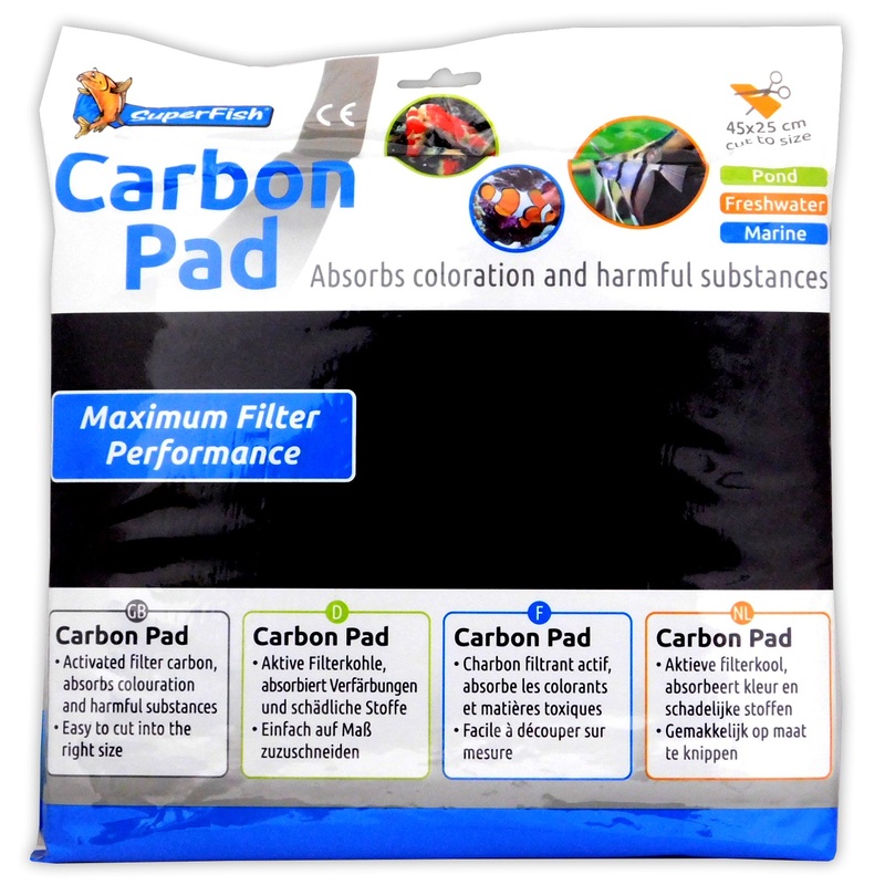 Superfish Carbon Pad 45 x 25cm