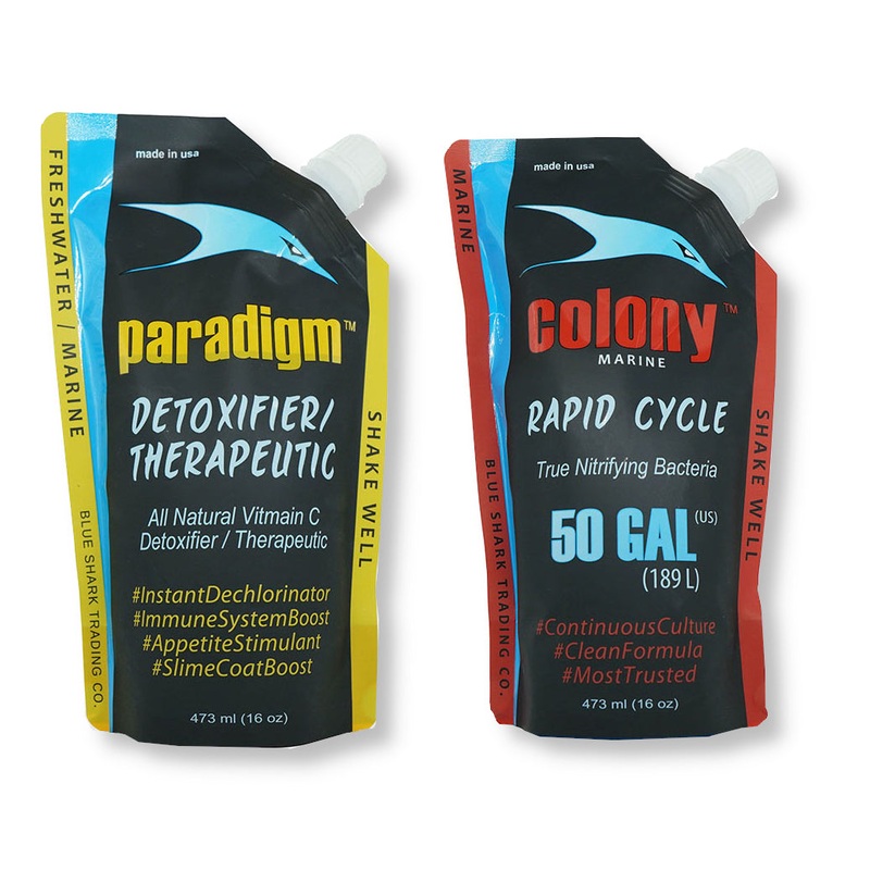 ATM Colony & Paradigm 16oz/473ml Marine Bacteria/Dechlorinator