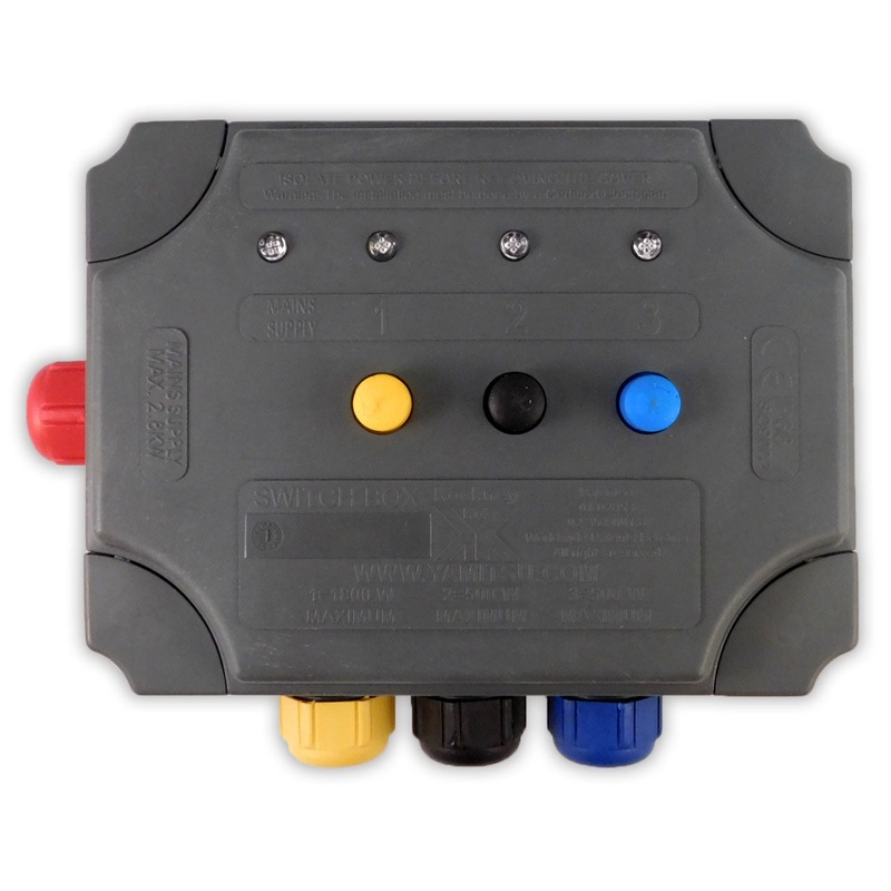Kockney Koi 3-Way Weatherproof Switch Box