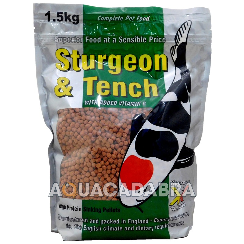 Kockney Koi Sturgeon & Tench 6mm Sinking Pellets