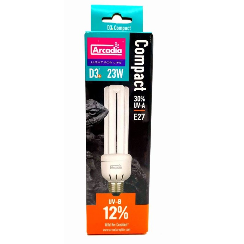 Arcadia 12% UVB 23w D3 Desert Bulb