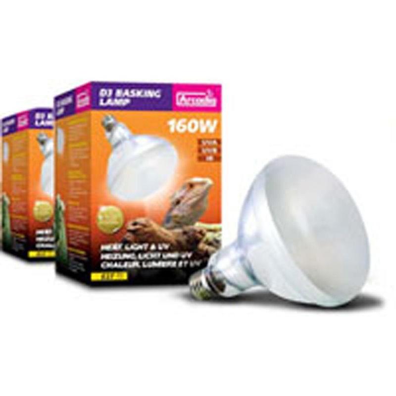 Arcadia 160w D3 UV Basking Lamp - SMA160E27