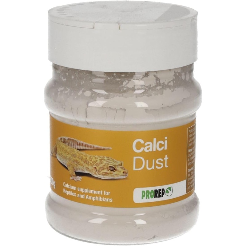 ProRep Calcium Dust 200g Reptiles Snake Gecko Frog Amphibian Supplement