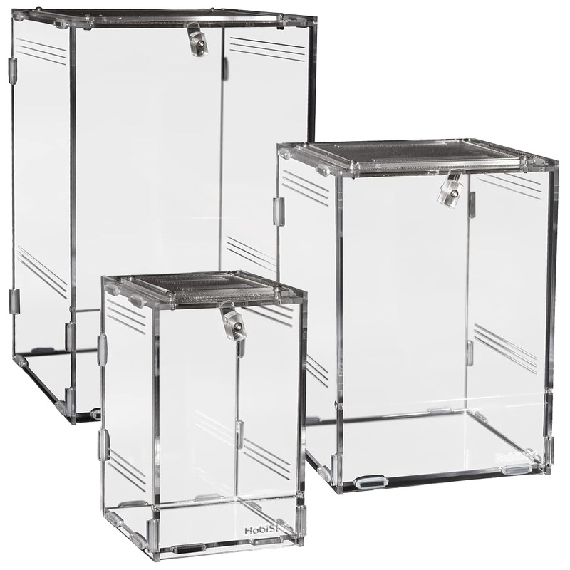 HabiStat Clear Homes Acrylic Terrarium