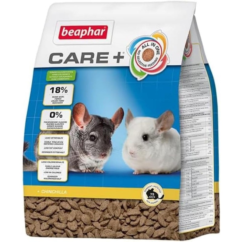 Beaphar Care+ Chinchilla Food 1.5kg