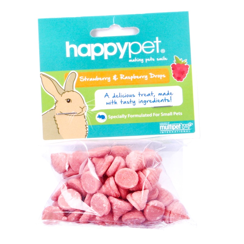 Critter's Choice Raspberry & Strawberry Drops 75g