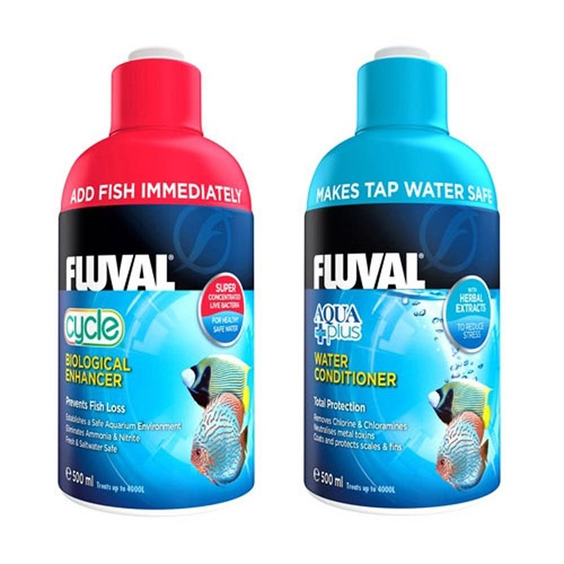 Fluval AquaPlus 500ml AND Cycle 500ml